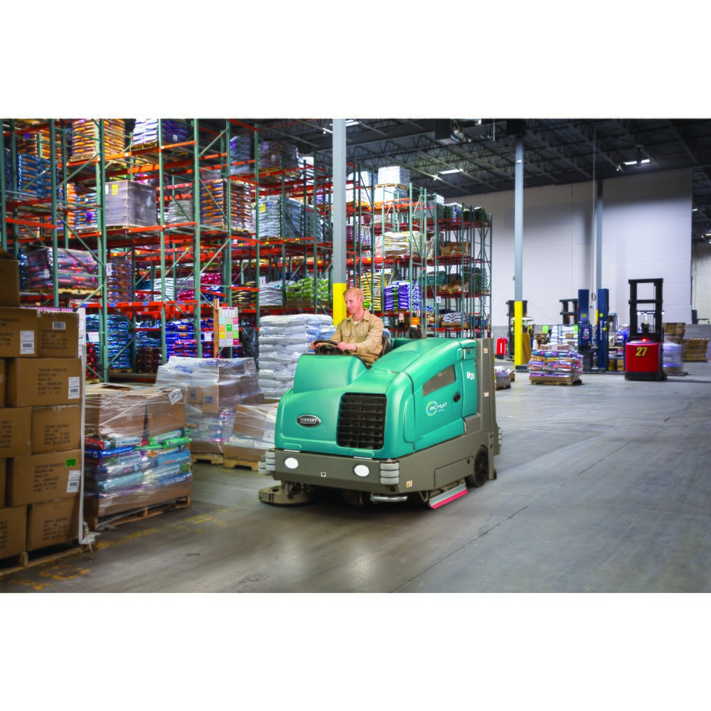 Produktabbildung Nr. 3: Tennant® Aufsitz-Scheuer-Saug-/Kehrmaschine M20, Diesel/Gas, 1.000 mm Walze, inkl. SST und ec-H2O™