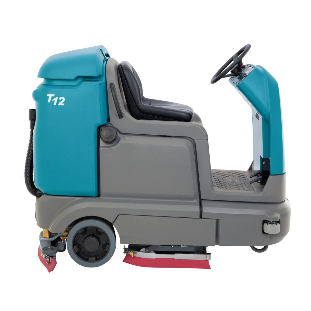 Produktabbildung Nr. 3: Tennant® Aufsitz-Scheuer-Saugmaschine T12, Batterie, 800 mm Walze, inkl. SST und ec-H2O™