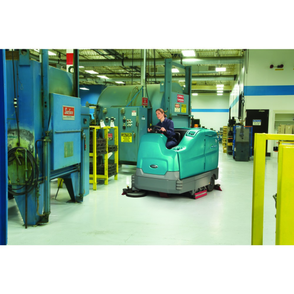 Produktabbildung Nr. 3: Tennant® Aufsitz-Scheuer-Saugmaschine T17, Batterie, 1.000 mm Walze, inkl. SST und ec-H2O™