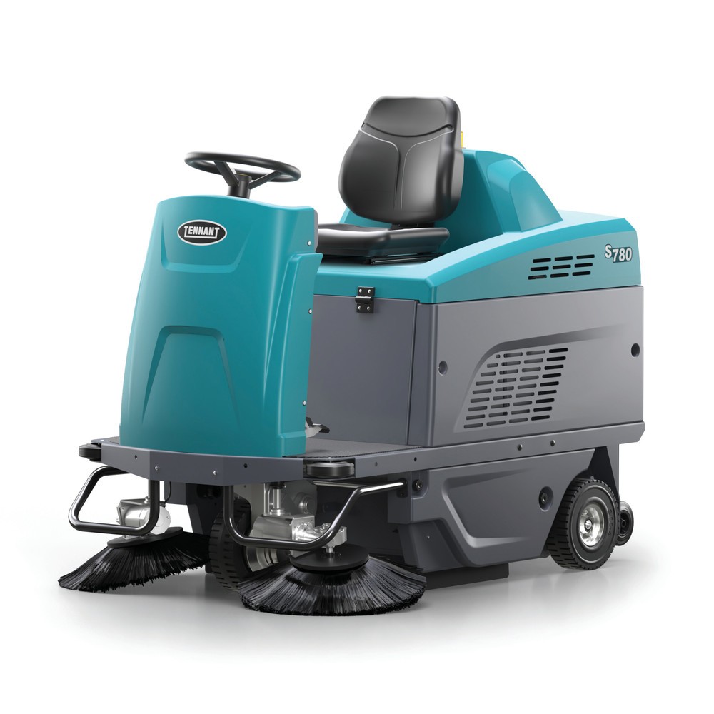Product image: Tennant® S780 ride-on vacuum sweeper