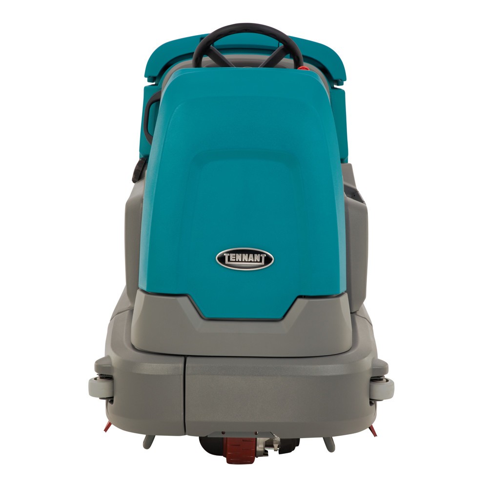 Product image: Tennant® T12 ride-on scrubber dryer, battery, 800 mm roller, incl. SST and ec-H2O™