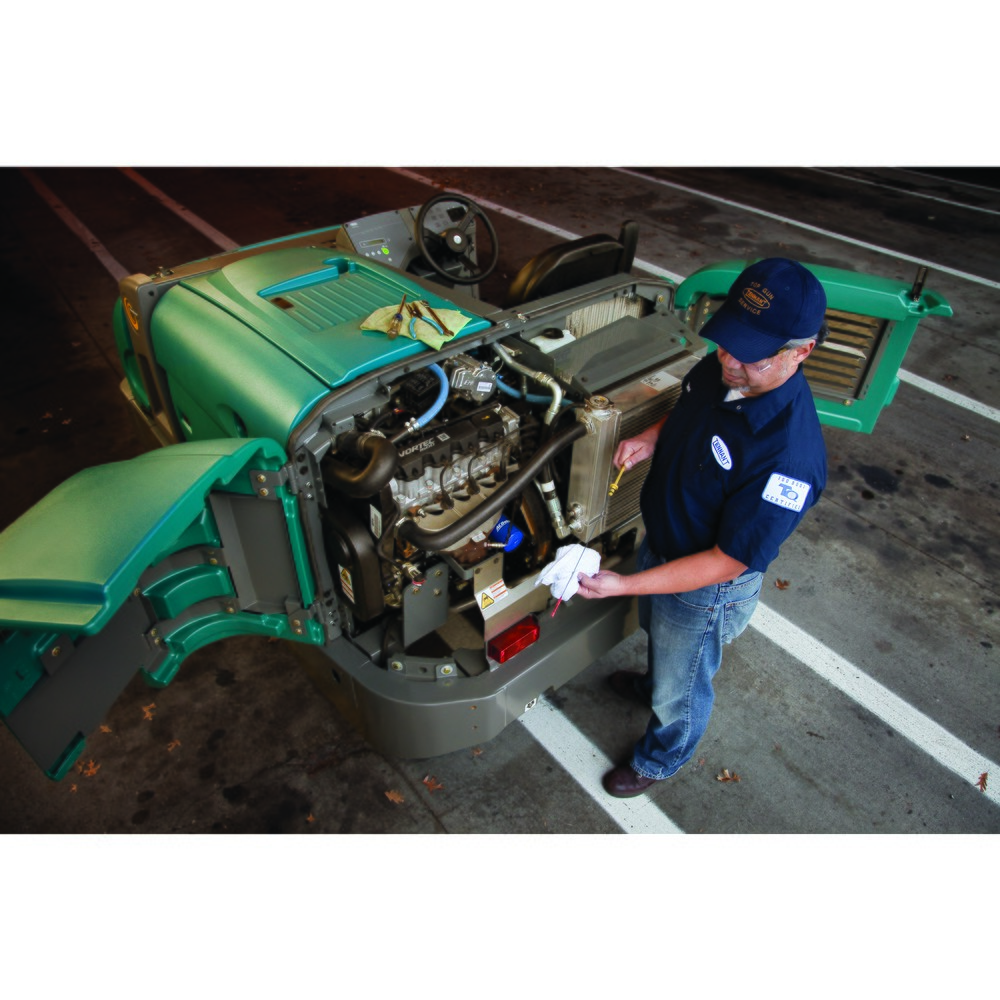 Product image no. 2: Tennant® S30 ride-on vacuum sweeper, diesel/LPG