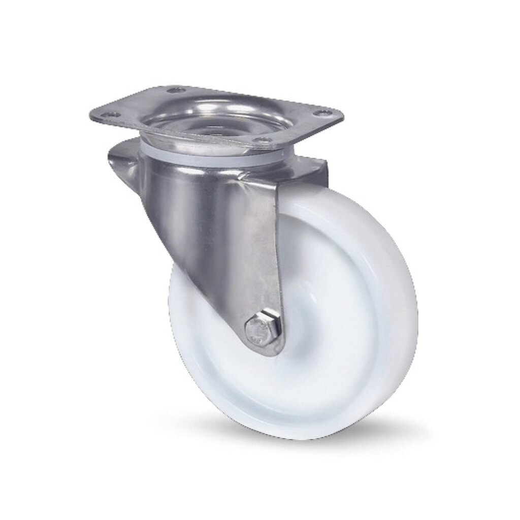 Produktabbildung: TENTE® Lenkrolle Polyamid, Gleitlager, Ø x Breite 80 x 34 mm, TK 200 kg
