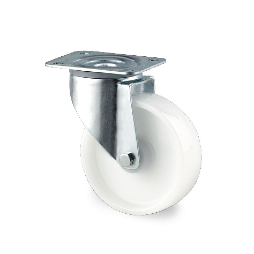 Produktabbildung: TENTE® Lenkrolle Polyamid, Gleitlager, Schwenklagerschutz, Ø x Breite 80 x 34 mm, TK 200 kg