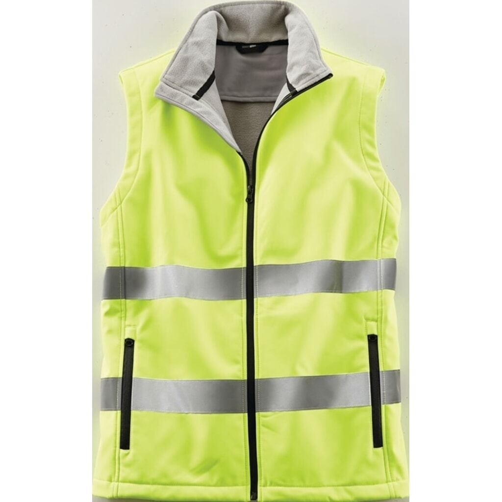 TERRAX Warnweste Terrax Workwear Gr.XL gelb EN Produktabbildung: TERRAX Warnweste Terrax Workwear Gr.XL gelb EN