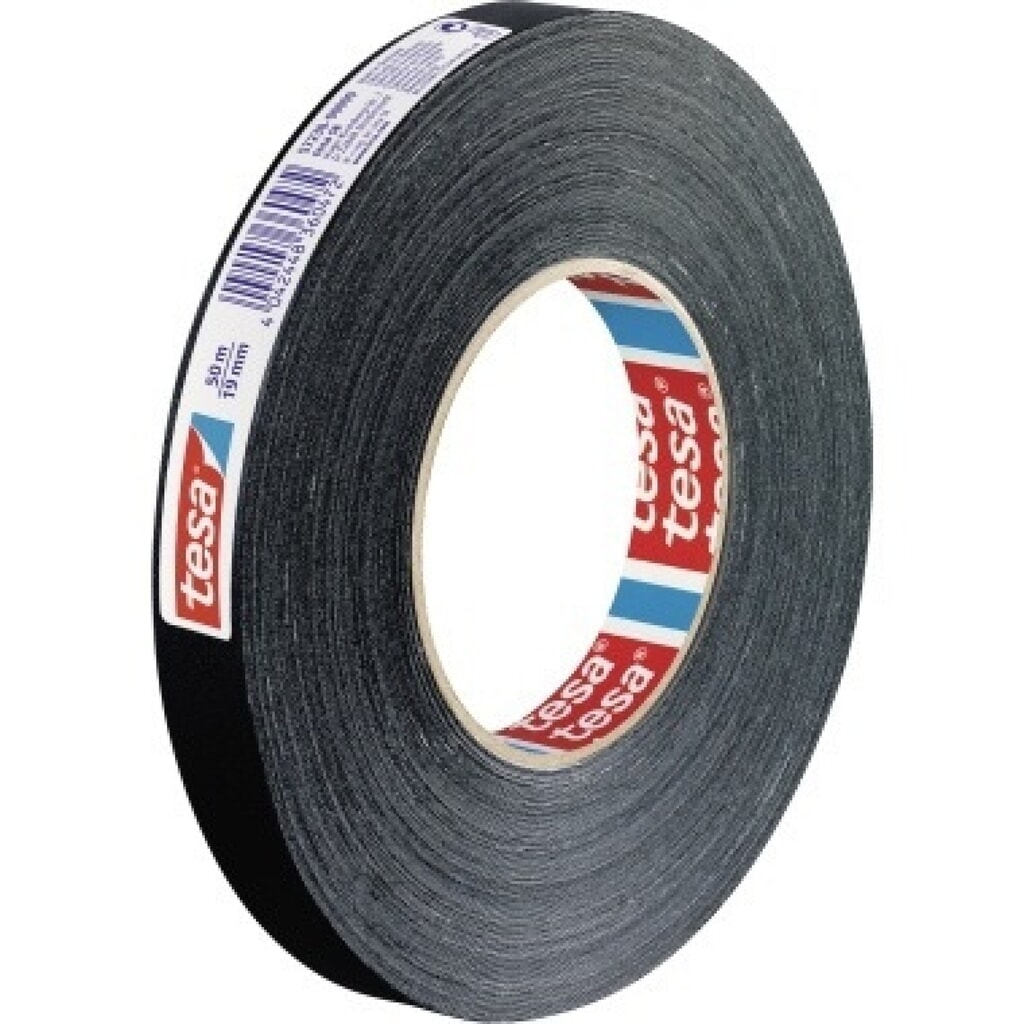 Produktabbildung: tesa® Gewebeband 57230-00000 19mmx50m schwarz