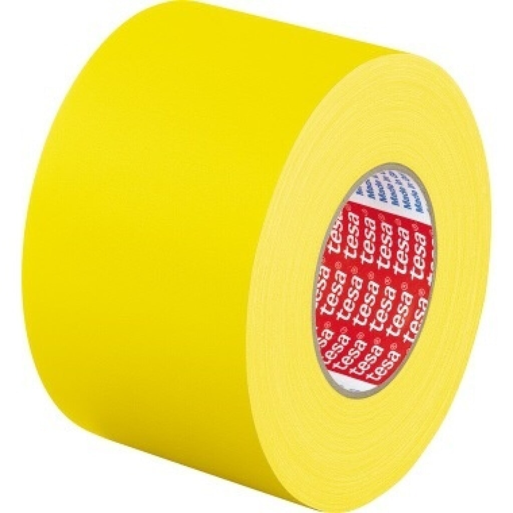 tesa® Gewebeband 04651-00522 38mmx50m gelb Produktabbildung: tesa® Gewebeband 04651-00522 38mmx50m gelb