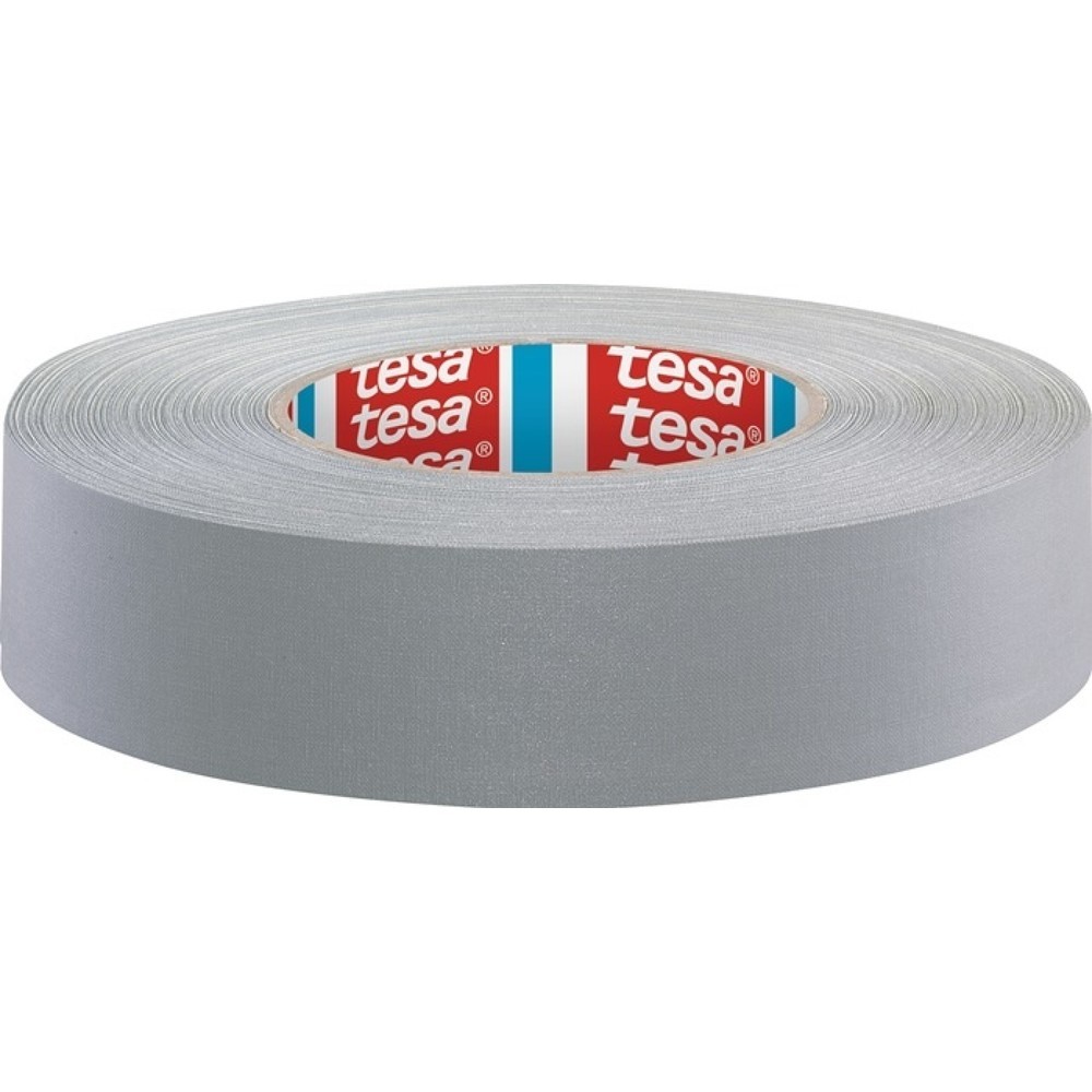 Produktabbildung: tesa® Gewebeband tesa® band® Premium 4651, Länge 50 m Breite 38 mm, grau, Rolle