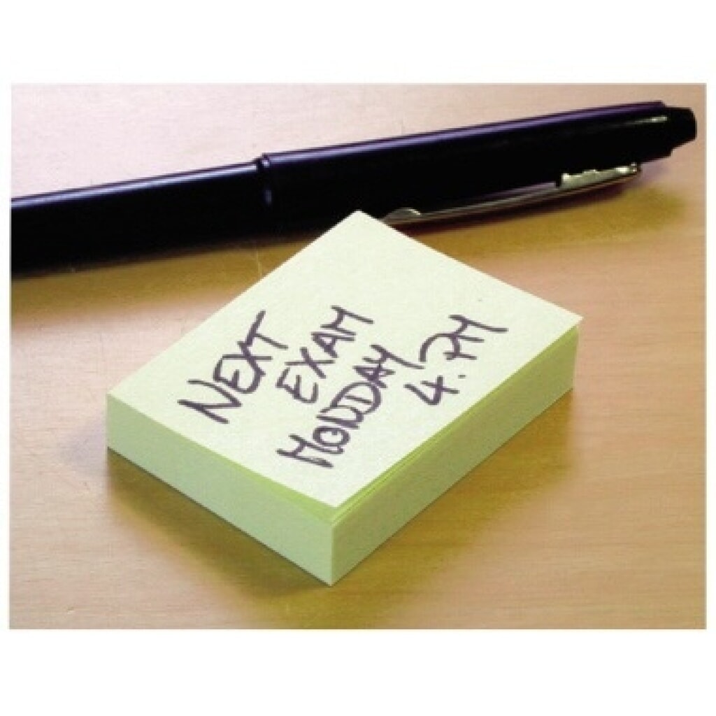 tesa® Haftnotiz Office Notes 57654-00000 75x75mm 100Bl. gelb Produktabbildung Nr. 2: tesa® Haftnotiz Office Notes 57654-00000 75x75mm 100Bl. gelb