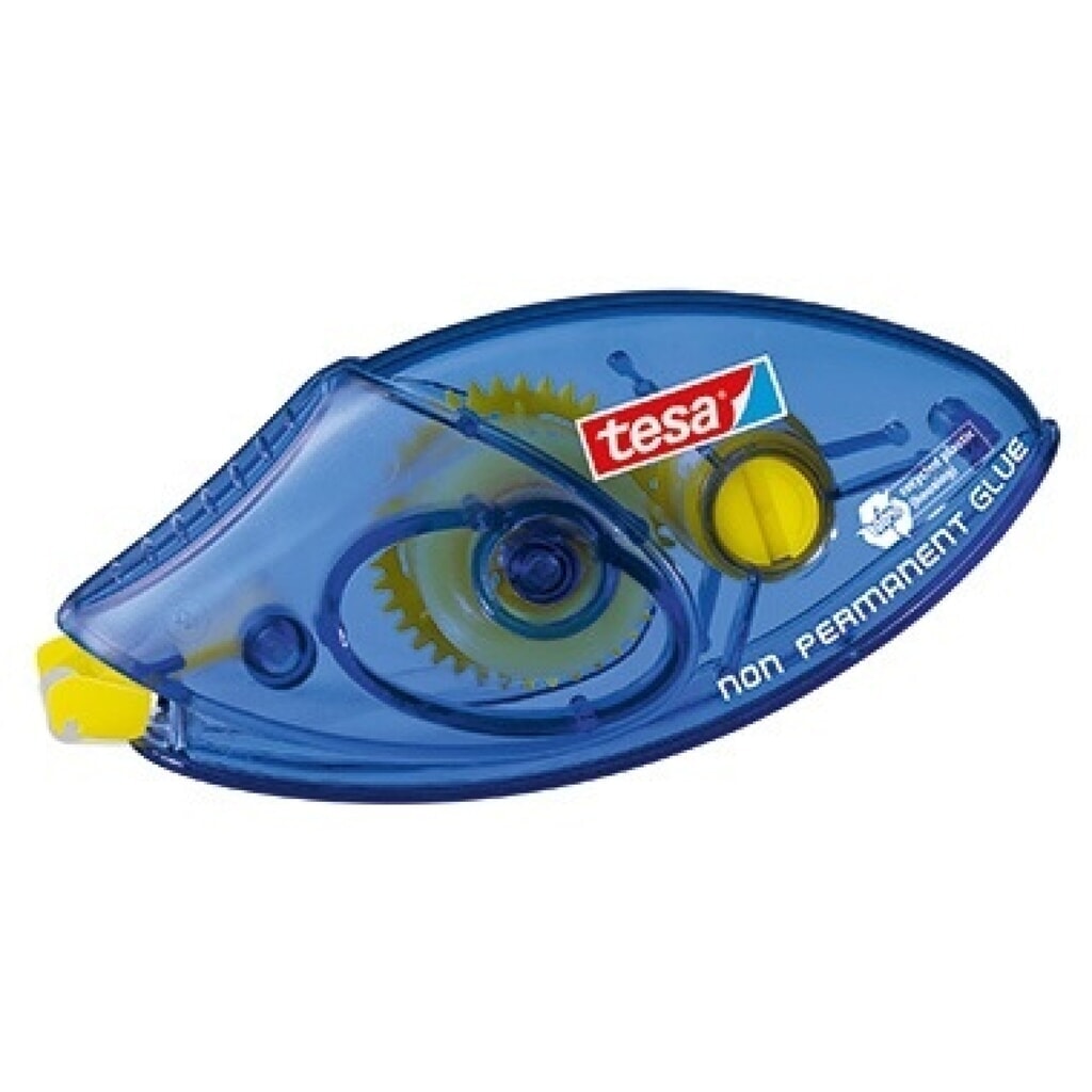 tesa® Kleberoller 59190-00005 8,4mmx8,5m non-permanent Einweg bl Produktabbildung: tesa® Kleberoller 59190-00005 8,4mmx8,5m non-permanent Einweg bl