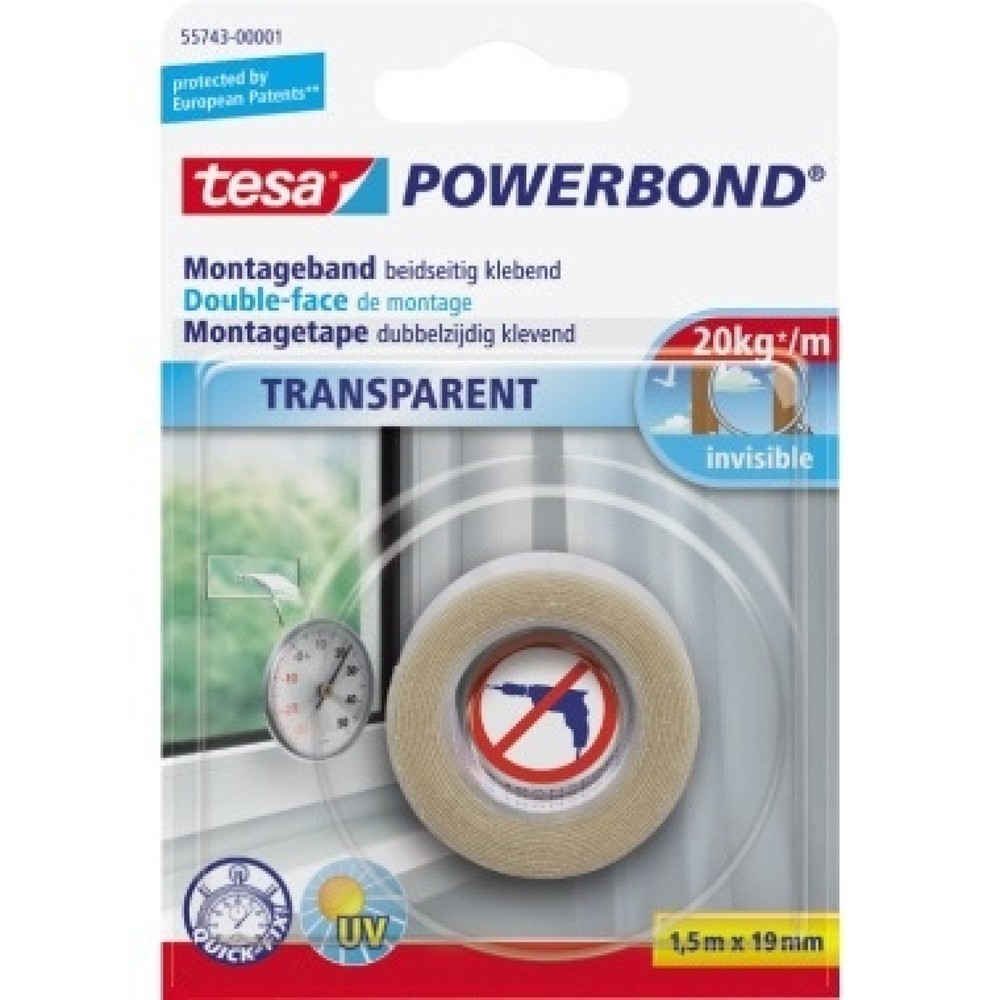 Produktabbildung: tesa® Montageband 55743-00001 transparent