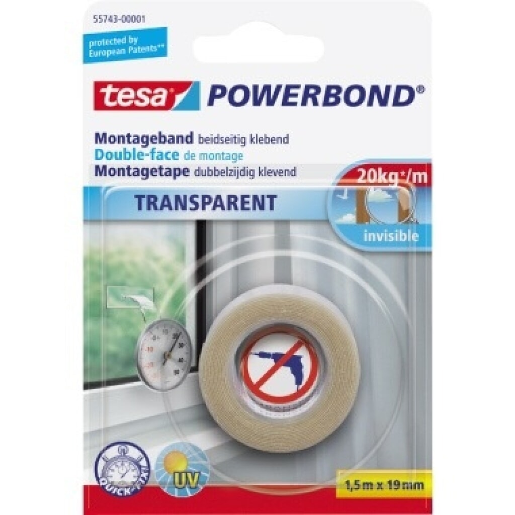 Produktabbildung: tesa® Montageband 55743-00001 transparent