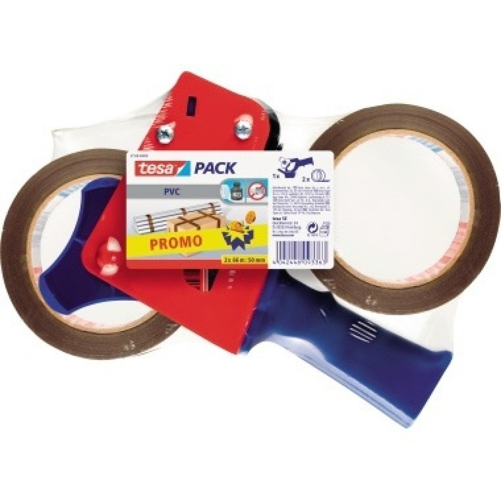 Produktabbildung: tesa® Packband 57108-00000 Sparpack 2 St. +Abroller