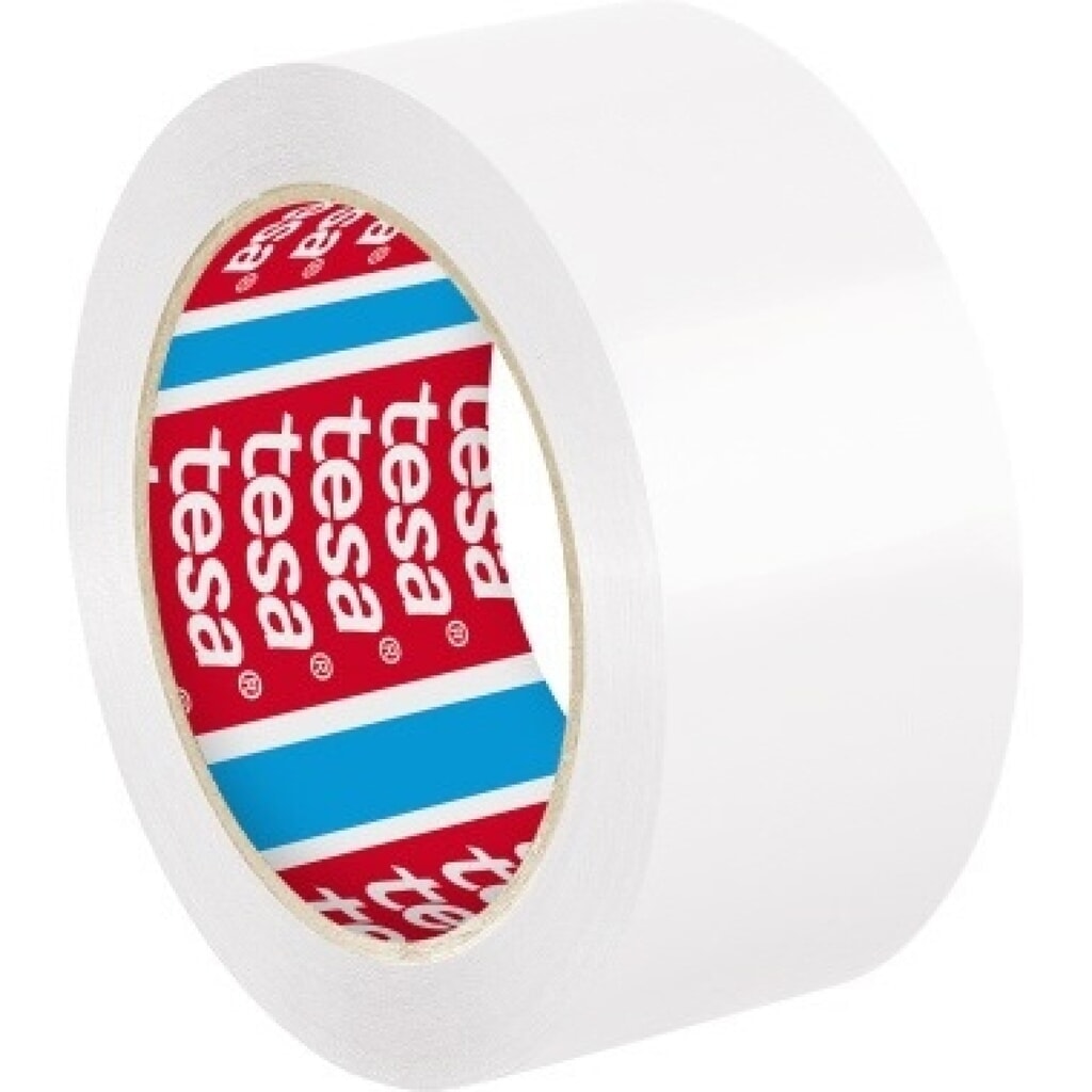 tesa® Packband 04195-00004 66mx50mm PP weiß Produktabbildung: tesa® Packband 04195-00004 66mx50mm PP weiß
