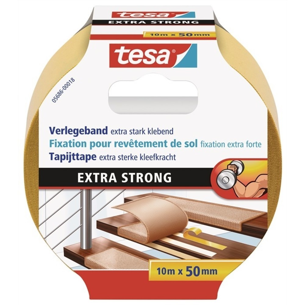 Illustration du produit: tesa® Ruban de pose 5686, longueur 10 m largeur 50 mm, rouleau