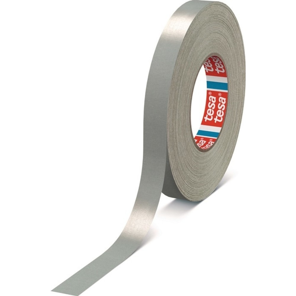 Illustration du produit: tesa® Ruban toilé tesa® band® Premium 4651, longueur 50 m largeur 19 mm, gris, rouleau
