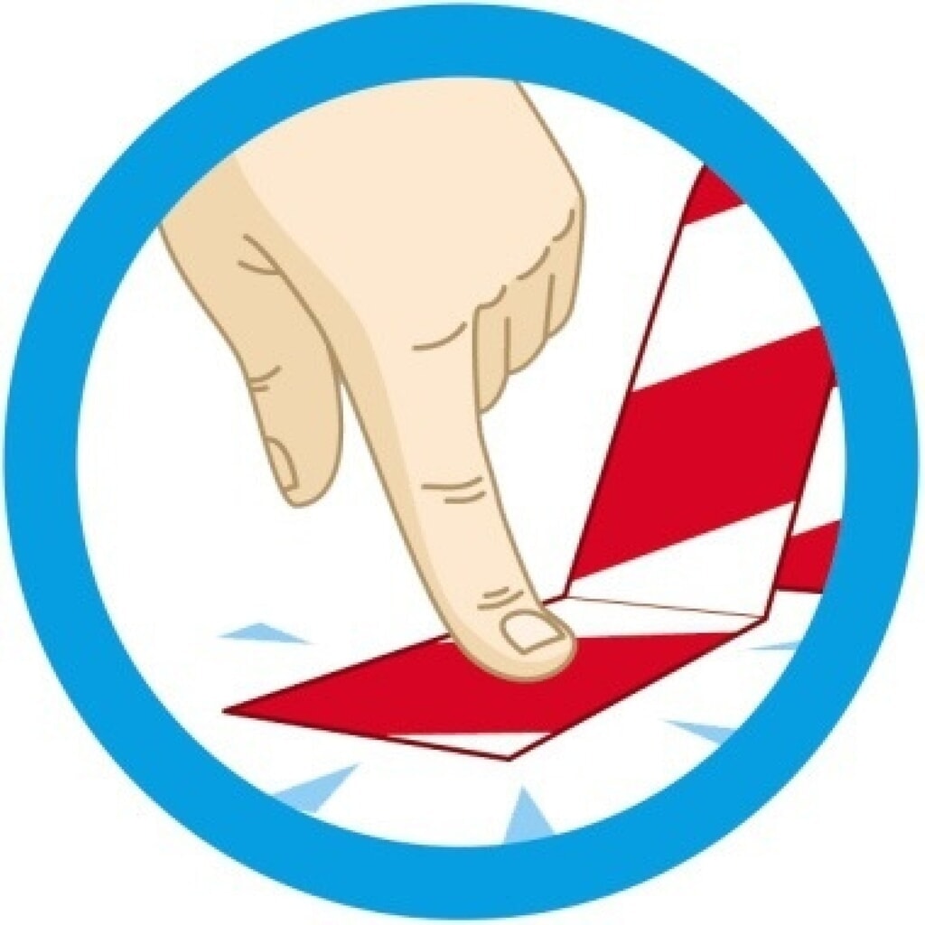 tesa® Signalklebeband 58134-00000 50mmx66m bedruckt rot weiß Produktabbildung Nr. 3: tesa® Signalklebeband 58134-00000 50mmx66m bedruckt rot weiß