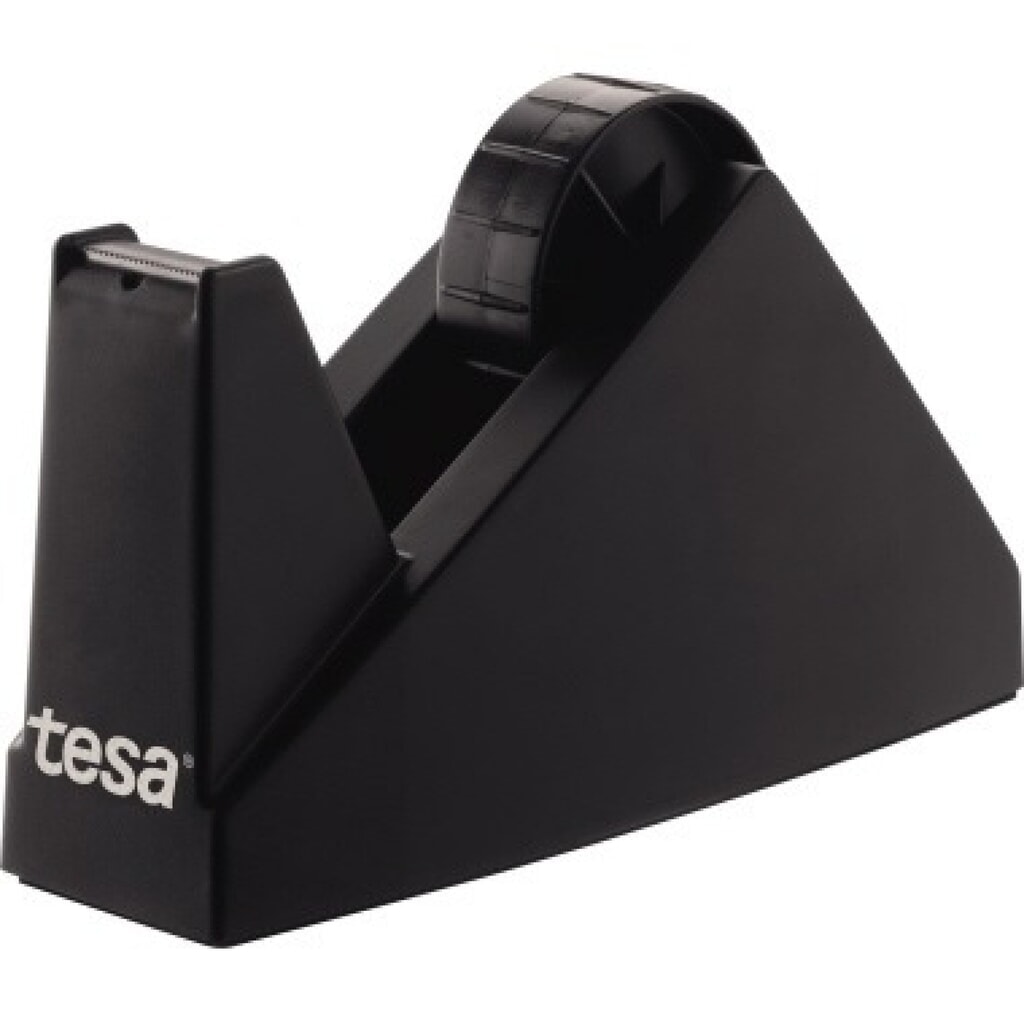 tesa® Tischabroller 57431-00000-02 schwarz Produktabbildung: tesa® Tischabroller 57431-00000-02 schwarz