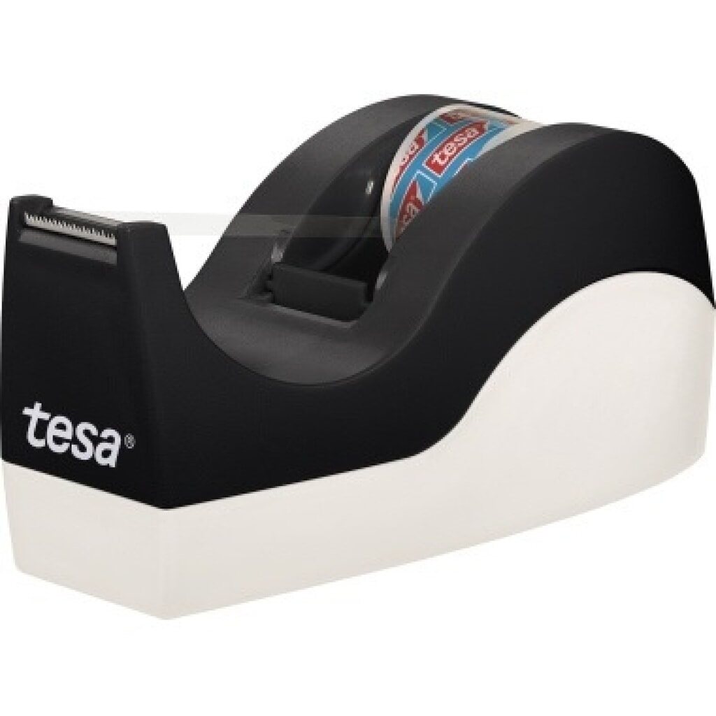 Produktabbildung: tesa® Tischabroller Easy Cut Orca 53914-00000-00 +Klebefilm