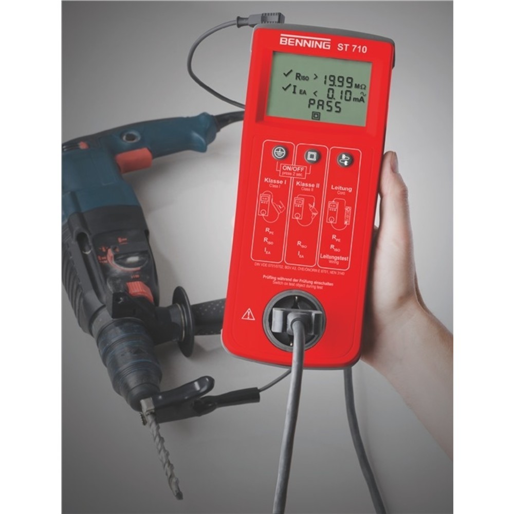 N° de l'image du produit 2 : Testeur d’appareils ST 710 2 500 pièces avec câble de test L 270 x l 115 x H 55 mm