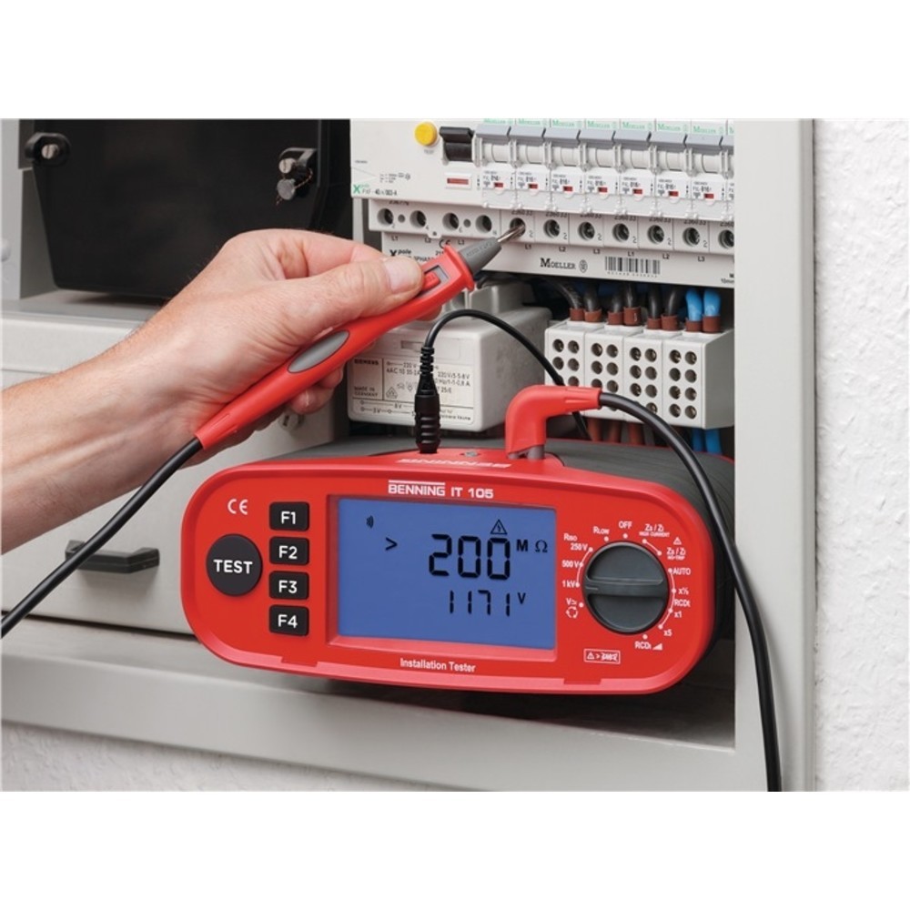 N° de l'image du produit 2 : Testeur d’installation BENNING IT 105 pour le contrôle des installations électriques