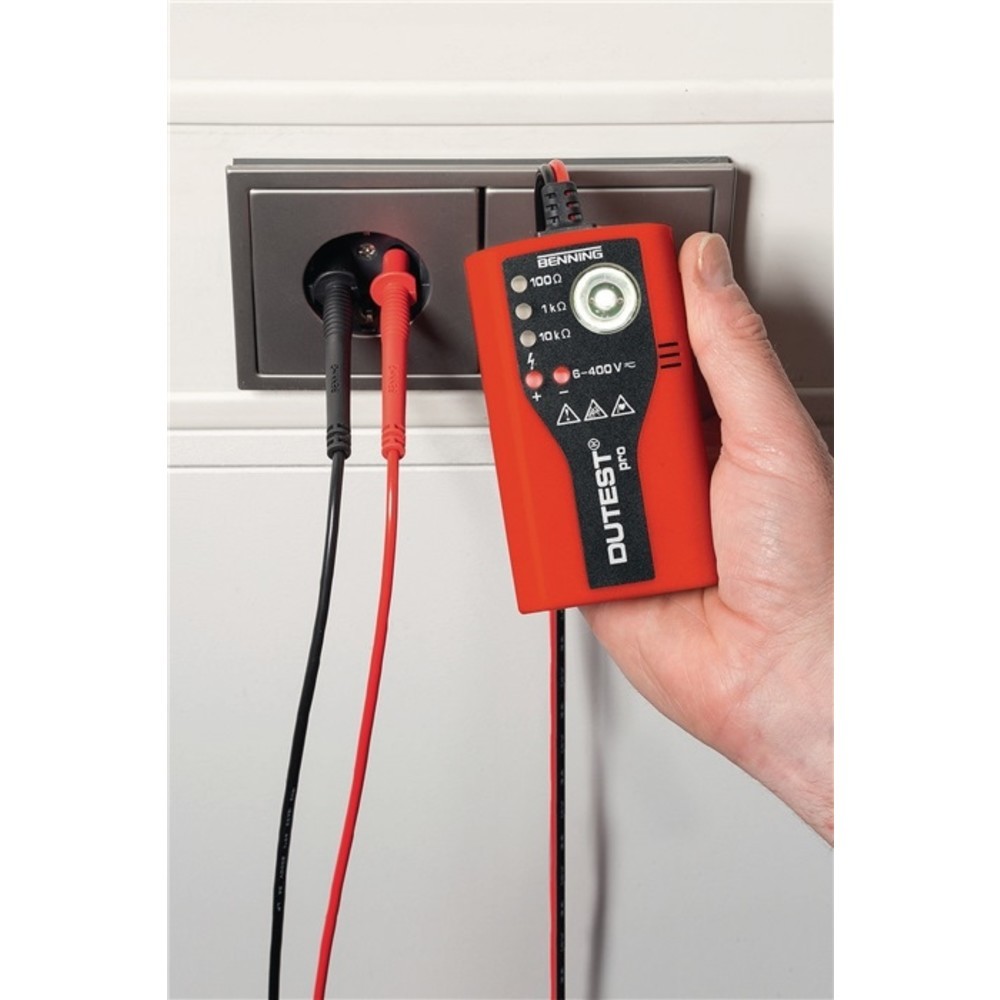 N° de l'image du produit 3 : Testeur de courant DUTEST® pro 6-400 V AC/DC BENNING