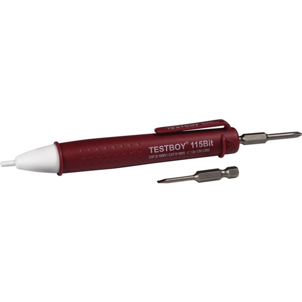 N° de l'image du produit 2 : Détecteur de tension Embout TB 115 12-1000 V AC CAT IV 600 V TESTBOY