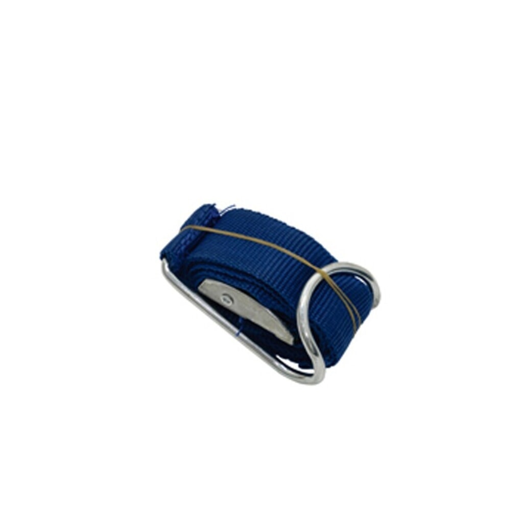 Textil-Spanngurt für Rollbehälter Classic, blau Produktabbildung: Textil-Spanngurt für Rollbehälter Classic, blau