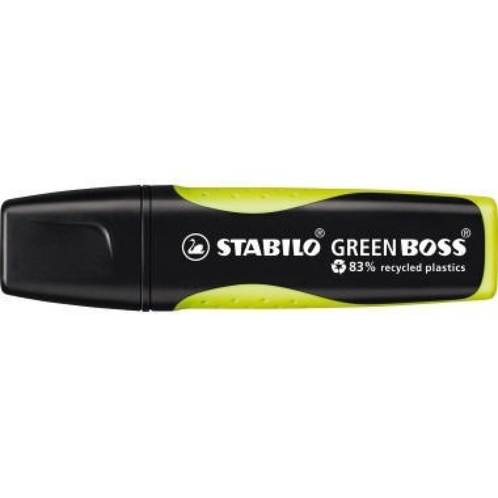 Produktabbildung: STABILO Textmarker GREEN BOSS 6070/24 2-5mm gelb