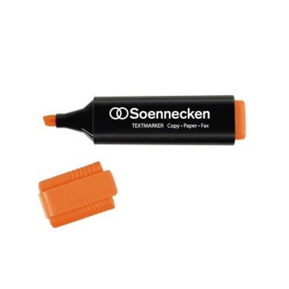 Produktabbildung Nr. 1: Soennecken Textmarker 3396 2-5mm Keilspitze orange