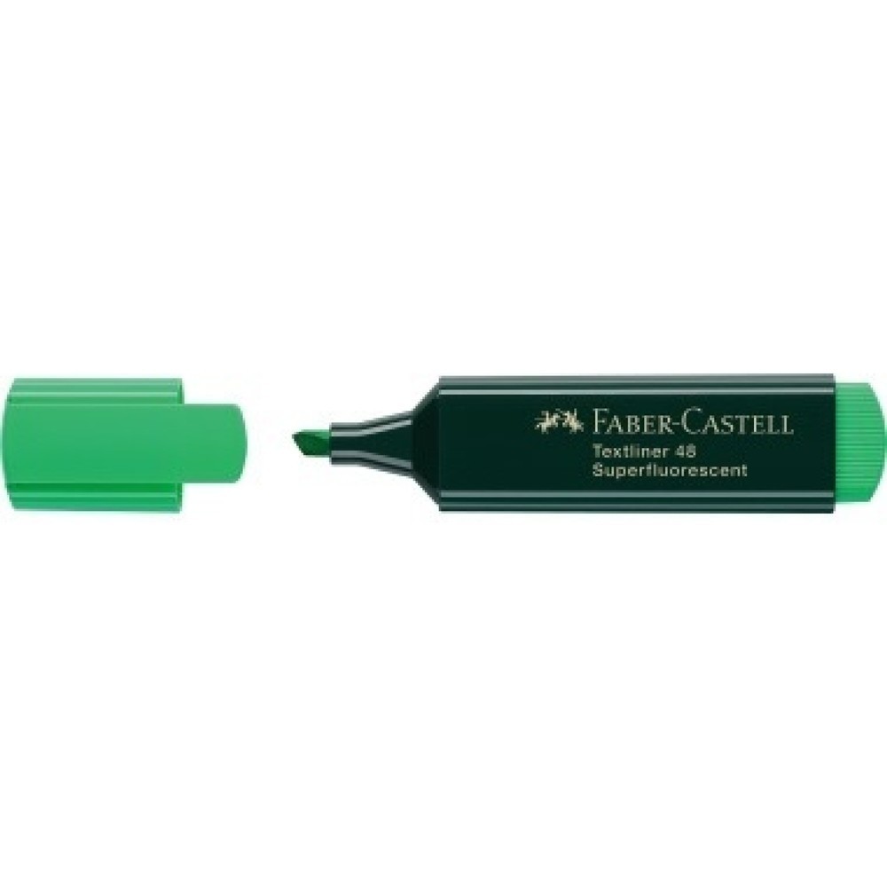 Produktabbildung Nr. 1: Faber-Castell Textmarker TEXTLINER 48 154863 grün