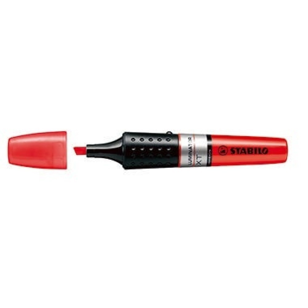 Produktabbildung: STABILO Textmarker Luminator 71/40 2-5mm Keilspitze rot