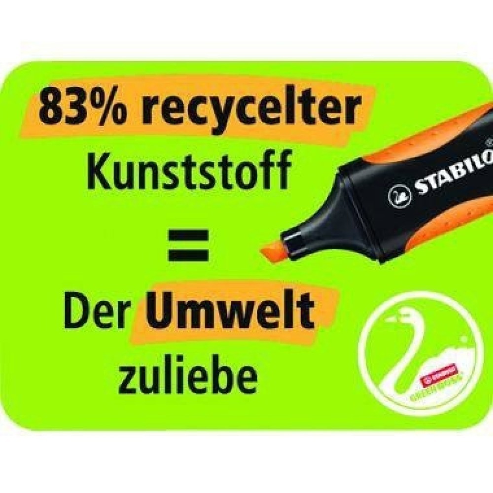 Produktabbildung Nr. 10: STABILO Textmarker GREEN BOSS 6070/56 2-5mm pink