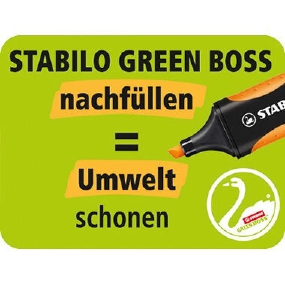 Produktabbildung Nr. 11: STABILO Textmarker GREEN BOSS 6070/56 2-5mm pink