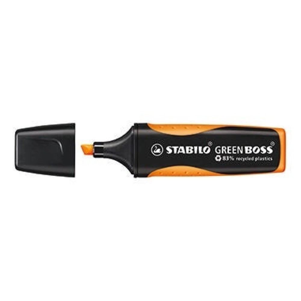 Produktabbildung Nr. 1: STABILO Textmarker GREEN BOSS 6070/54 2-5mm orange