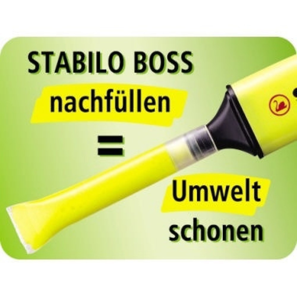 Produktabbildung Nr. 8: STABILO Textmarker BOSS ORIGINAL 70/4 2-5mm sortiert 4 St./Pack.