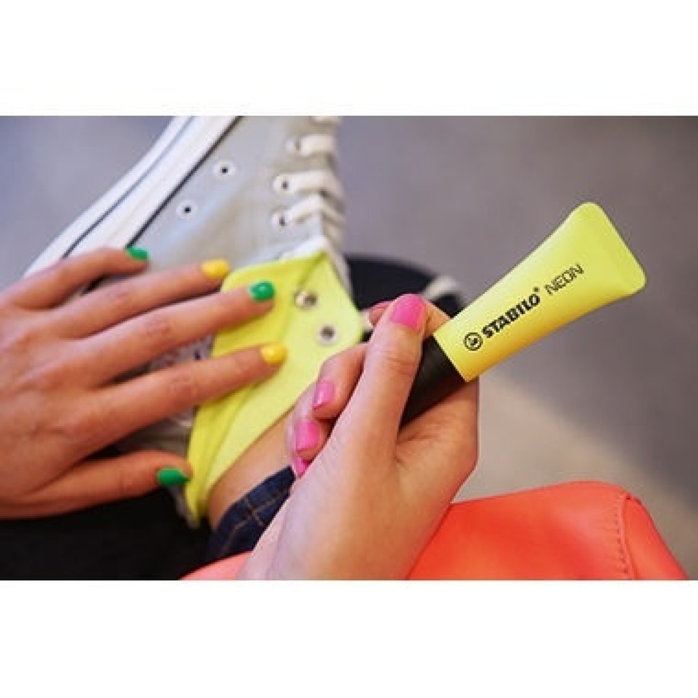 Produktabbildung Nr. 8: STABILO Textmarker NEON 72/4-1-5 2-5mm sortiert 4 St./Pack.