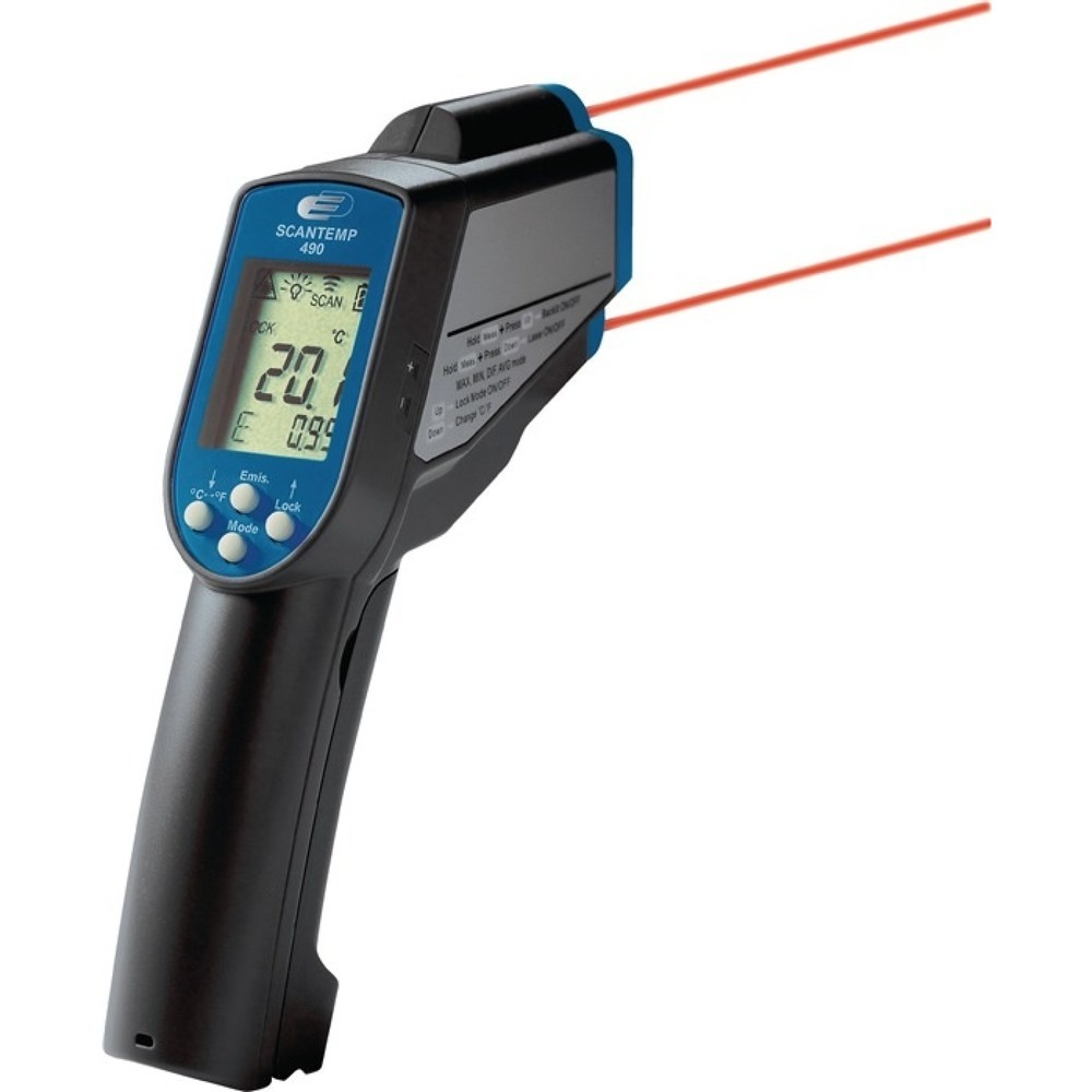 Produktabbildung: TFA Infrarotthermometer -60 bis+1000GradC 2xTyp AAA