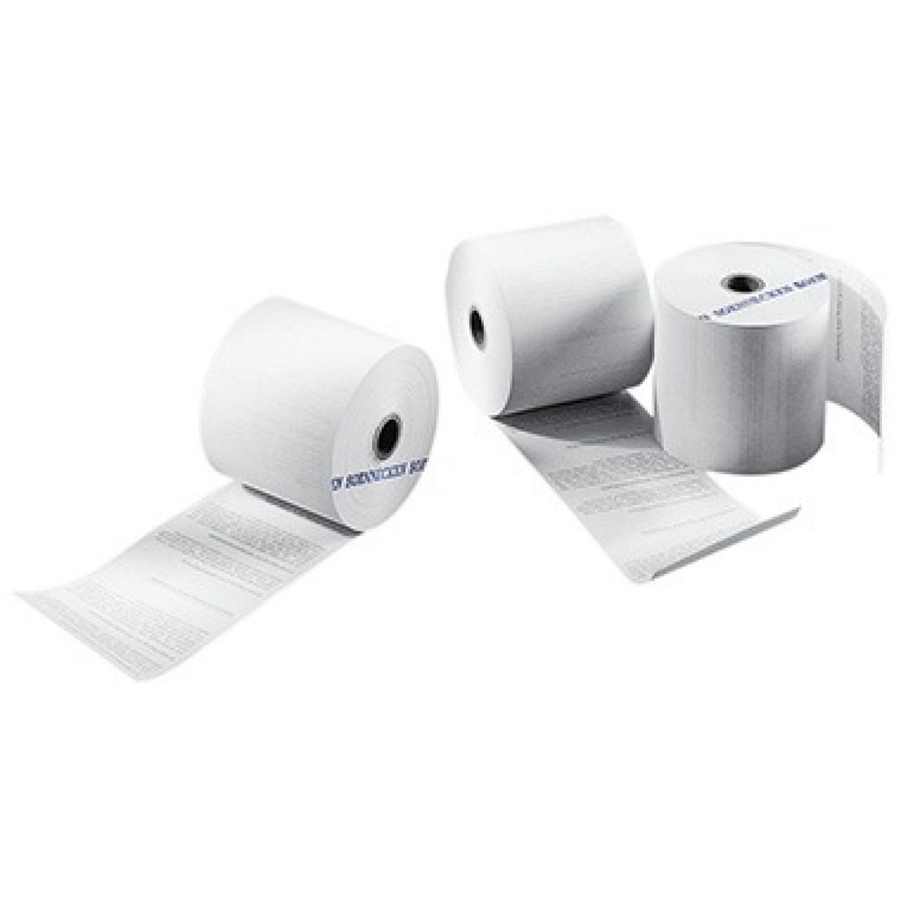 Produktabbildung: Soennecken Thermokassenrolle 4017 57mmx50m EC weiß 5 St./Pack.