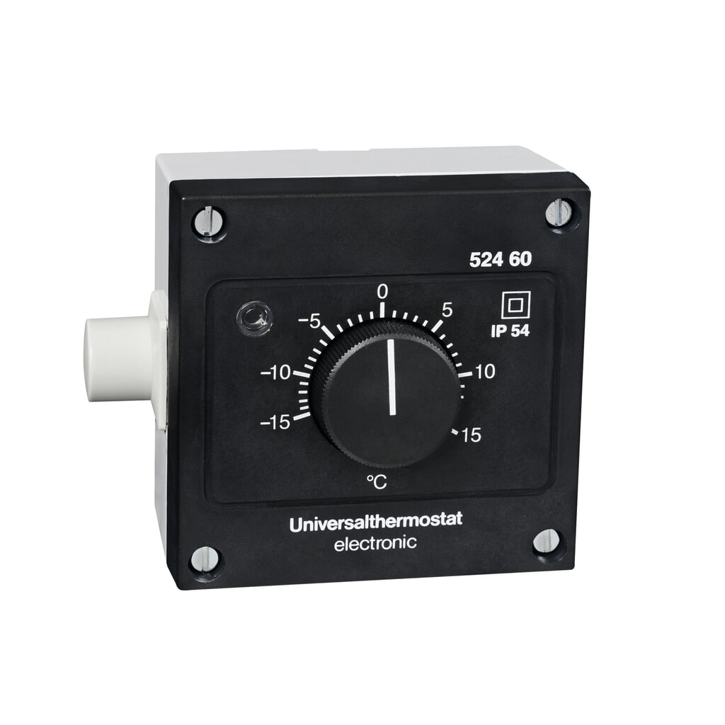 Produktabbildung: Thermostat für MORAVIA Verkehrsspiegel Diamond Premium, spritzwassergeschützt, Schutzart IP 54