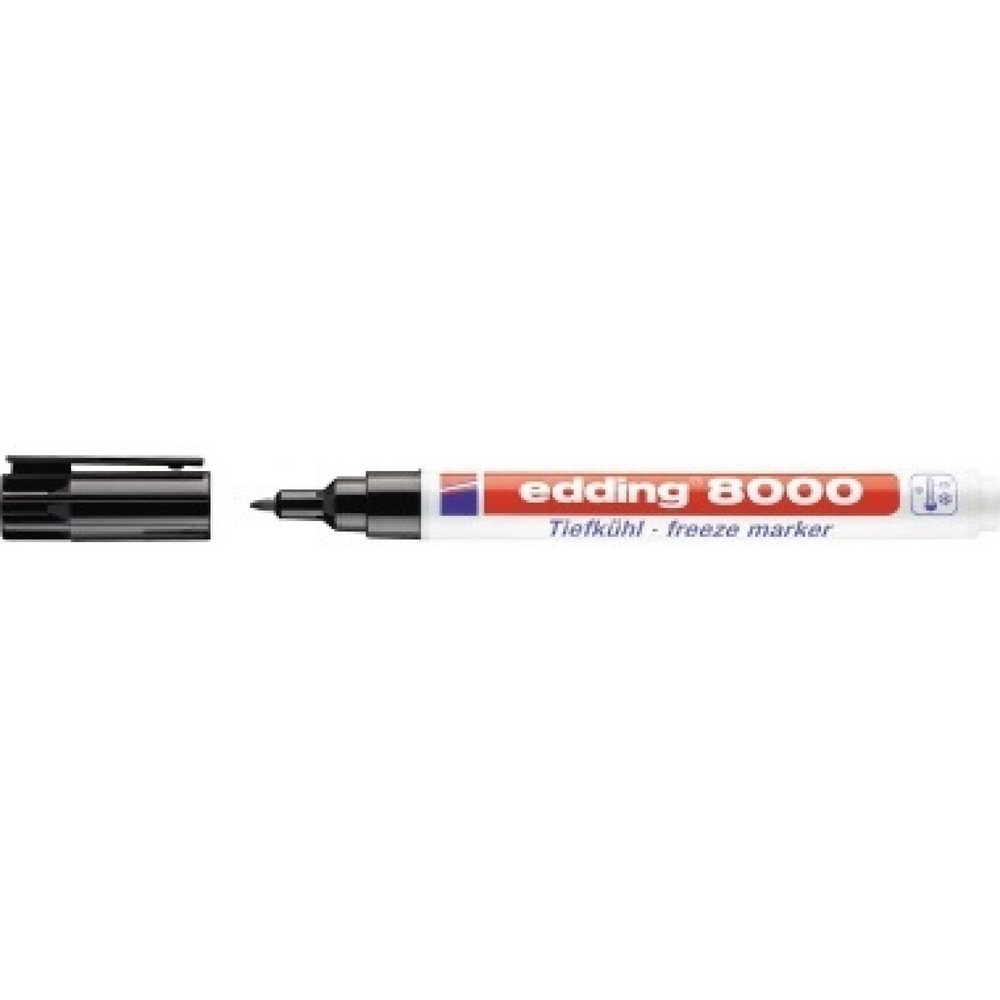 Produktabbildung: edding Tiefkühlmarker 4-8000-1-4001 schwarz