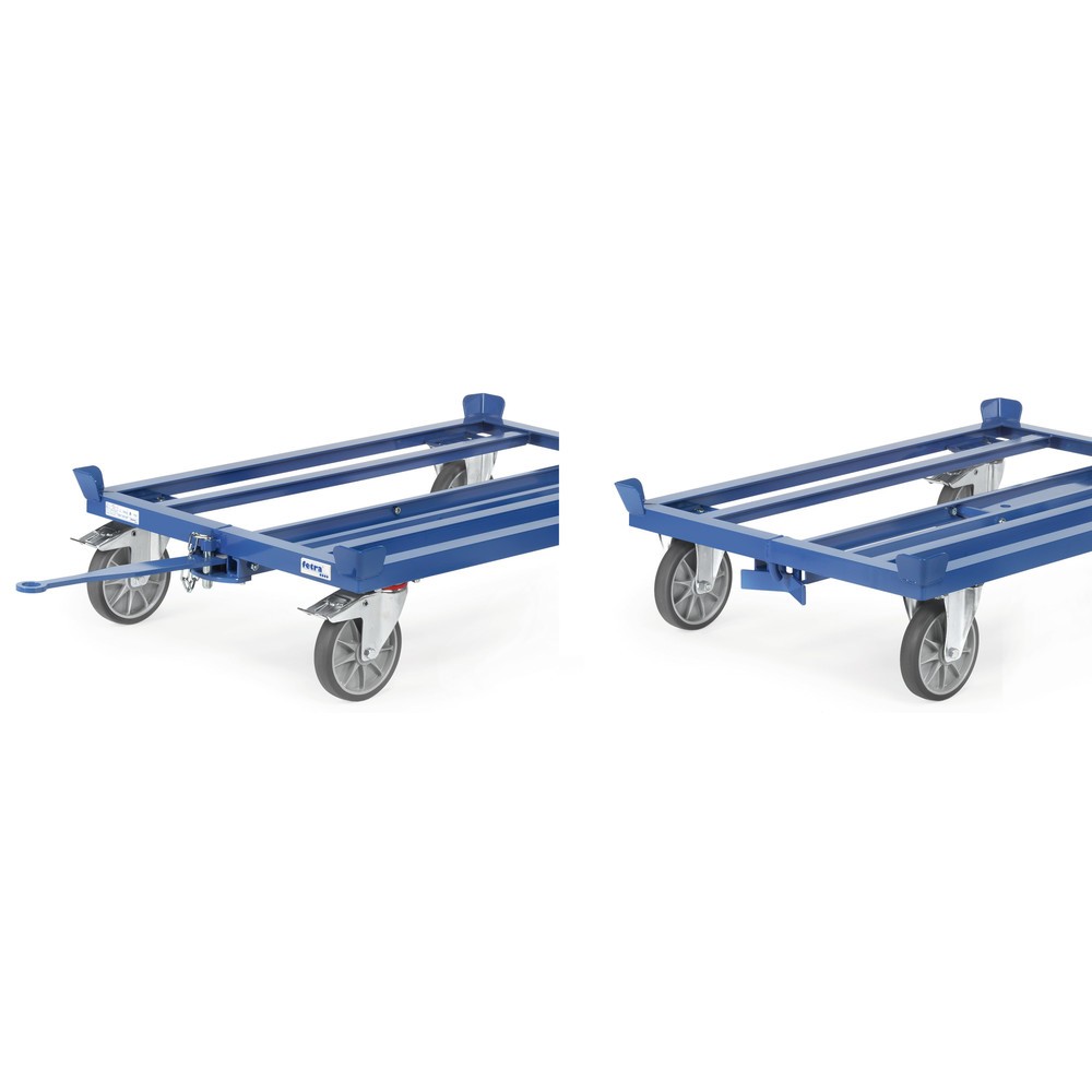 N° de l'image du produit 1 : Timon et attelage pour rouleur fetra®, poids tractable max. 2 000 kg