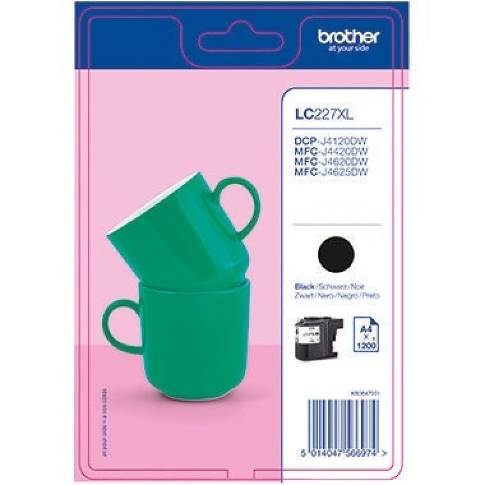 Produktabbildung: Brother Tintenpatrone LC227XLBK 1.200Seiten schwarz