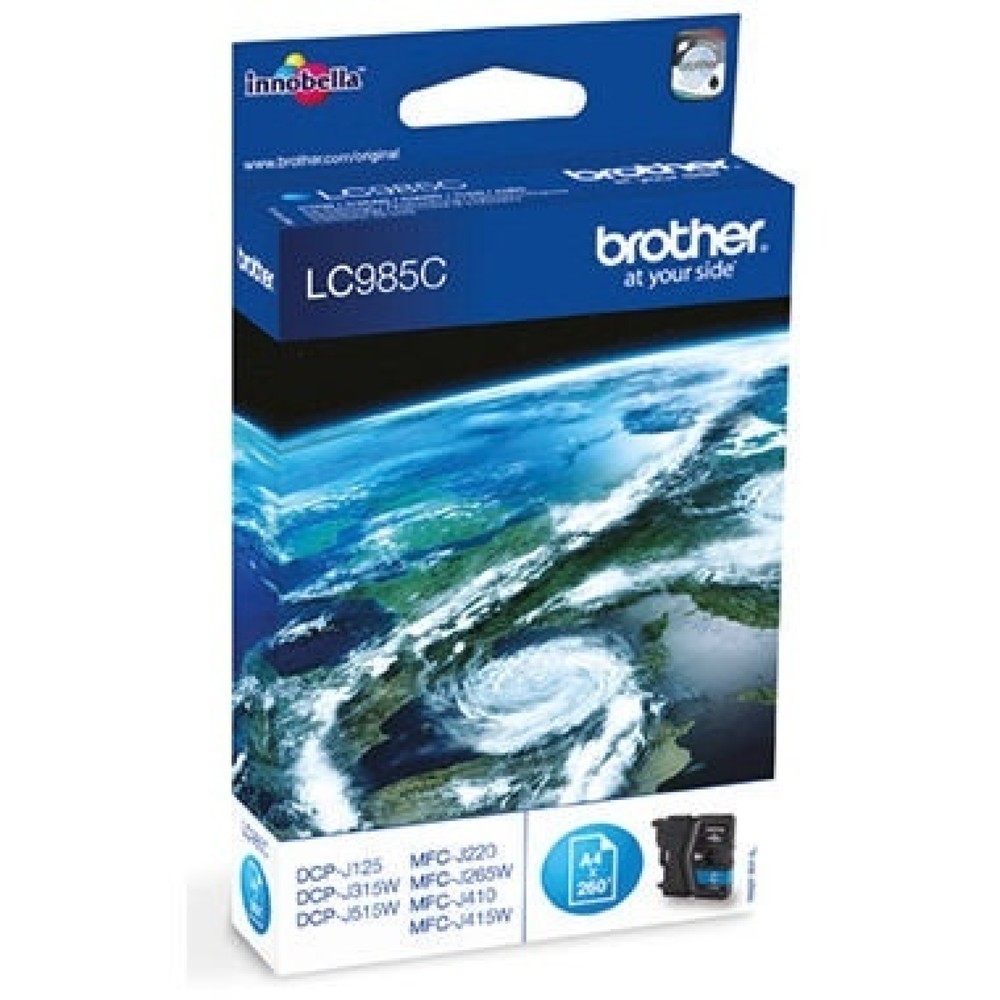 Produktabbildung: Brother Tintenpatrone LC985C 260Seiten cyan