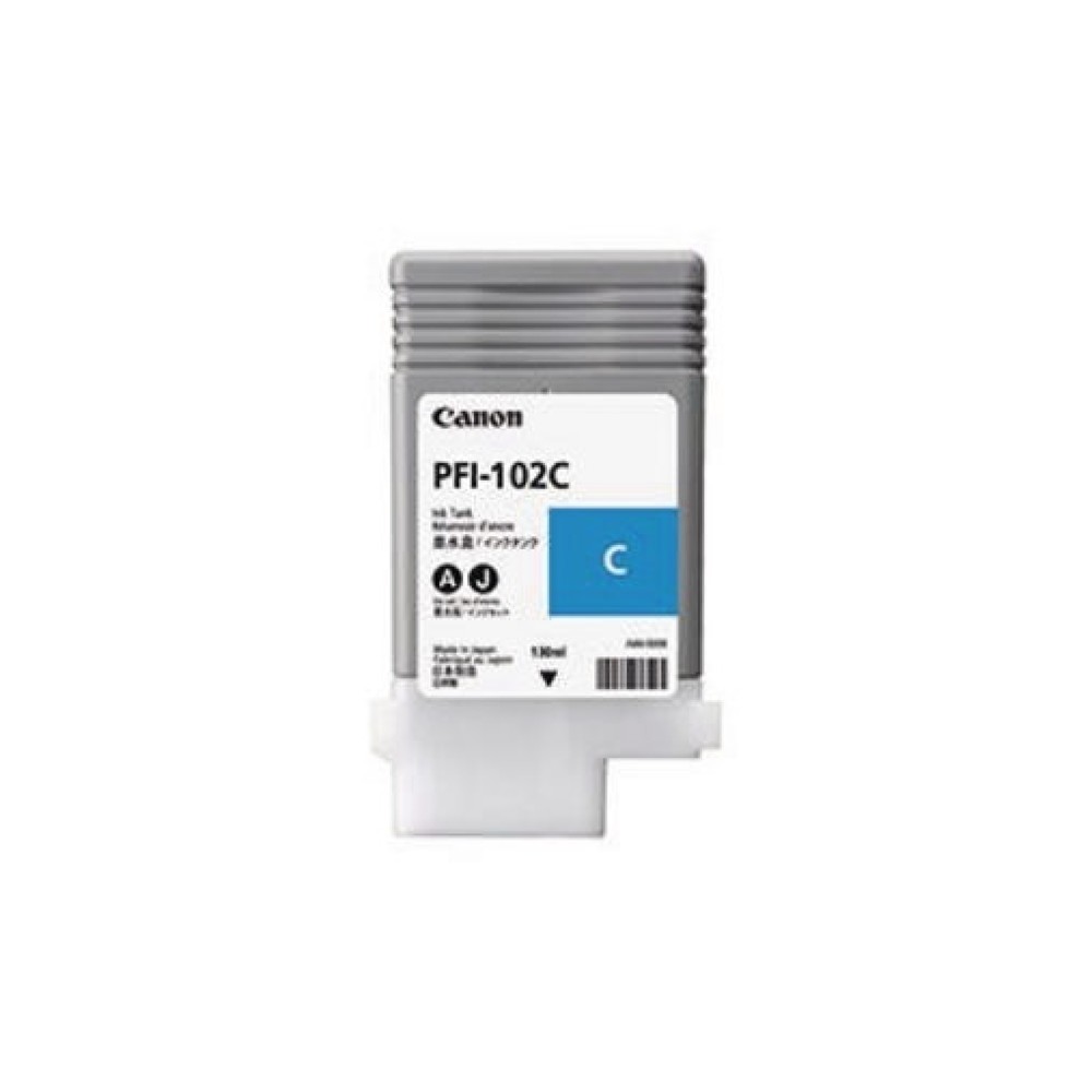 Produktabbildung: Canon Tintenpatrone PFI102C 0896B001 130ml cyan