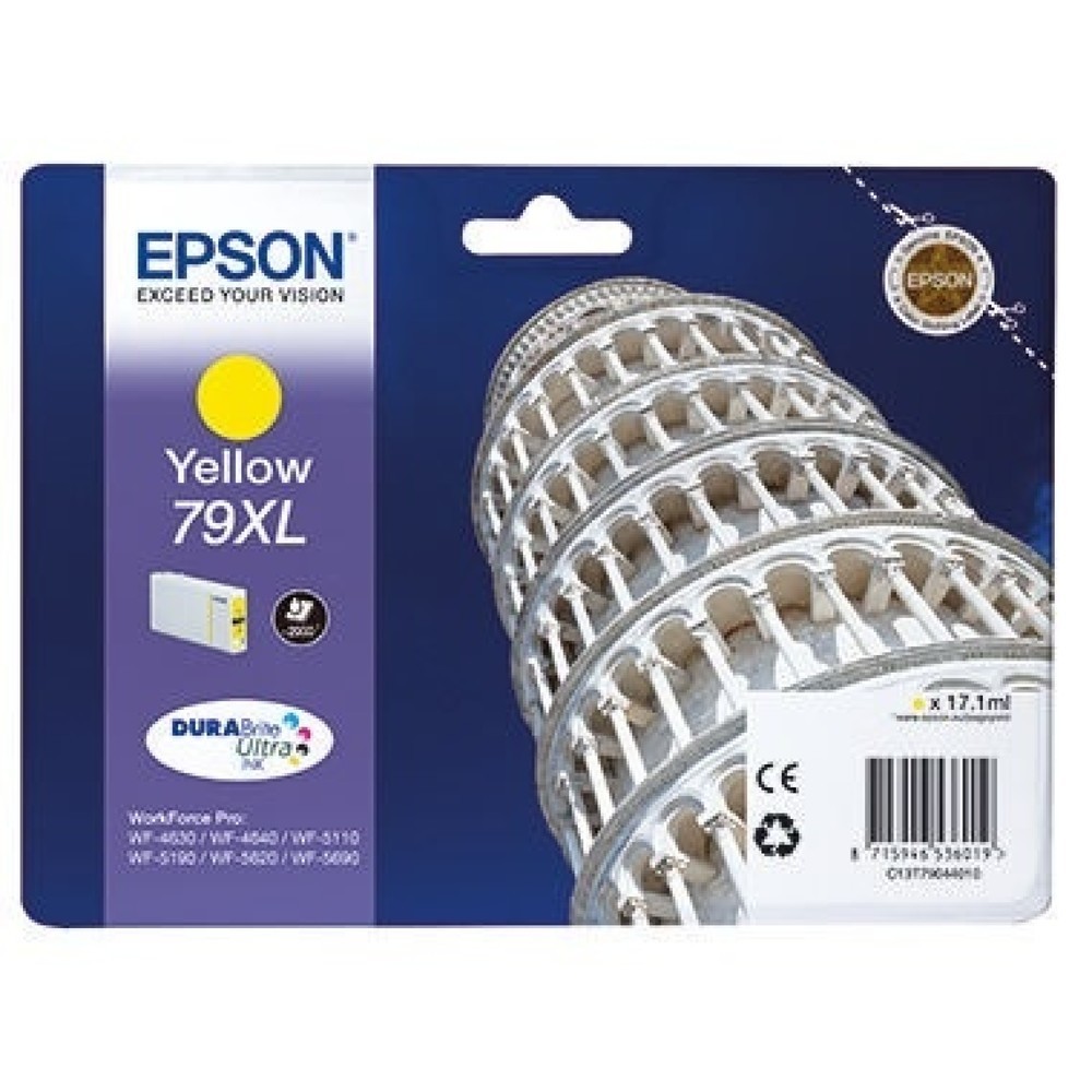 Produktabbildung: Epson Tintenpatrone C13T79044010 Nr.79XL 2.000Seiten gelb