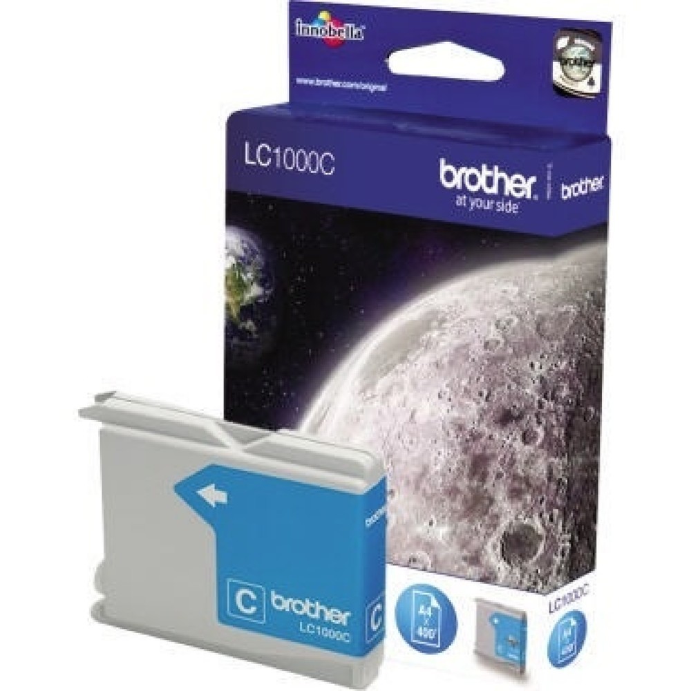 Produktabbildung: Brother Tintenpatrone LC1000C 400Seiten cyan