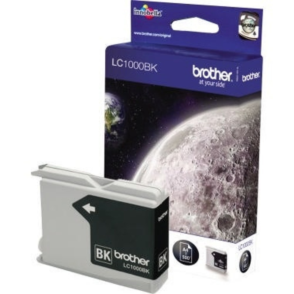 Produktabbildung: Brother Tintenpatrone LC1000BK 500Seiten schwarz