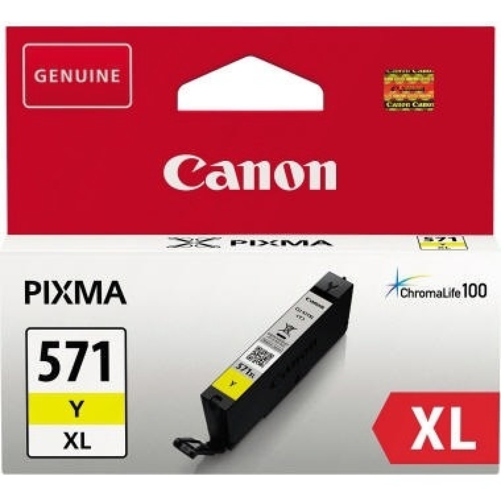 Produktabbildung: Canon Tintenpatrone CLI571XLY 0334C001 11ml gelb