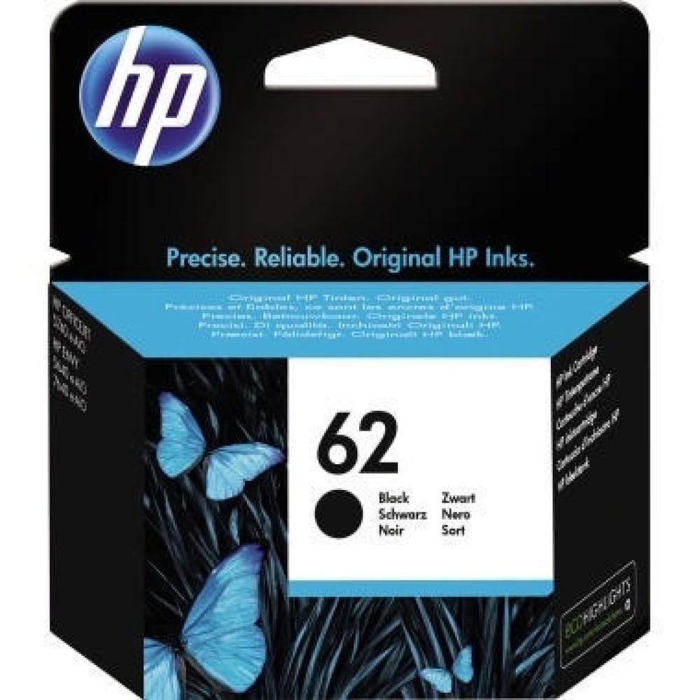 Produktabbildung: HP Tintenpatrone C2P04AE#UUS Nr.62 200Seiten schwarz